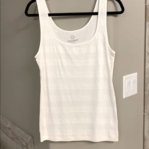 White tank top